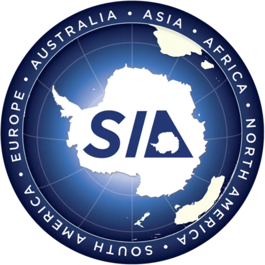 Students in Antarctica emblem